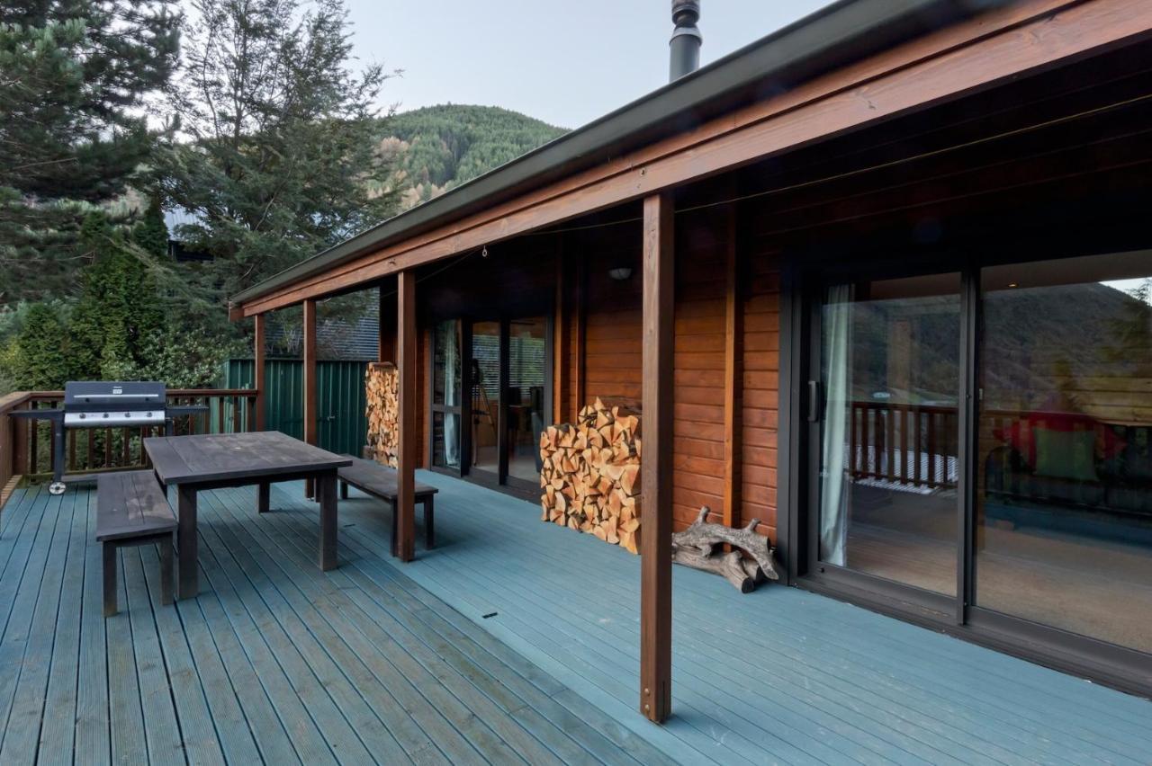Kereru Cottage, Cosy Log Cabin, Serene Lake & Mountain Views 皇后镇 外观 照片